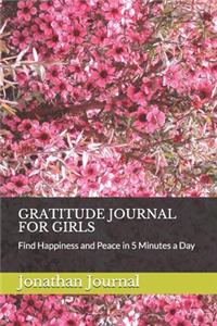 Gratitude Journal for Girls
