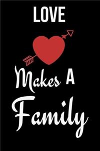 Love Makes A Family: Gift For Adoptive Parent And Children - National Adoption Day Gift- Personalized Adoption Day Gifts For Family (Gag Gift)