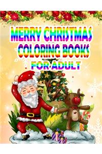 Merry Christmas Coloring Books For Adult