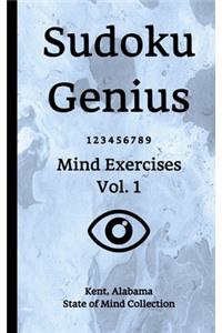 Sudoku Genius Mind Exercises Volume 1