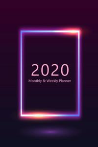 2020 Monthly & Weekly Planner