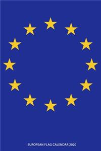 Europe Flag Calendar 2020