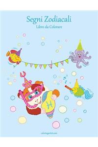Segni Zodiacali Libro da Colorare 1