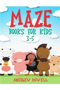 Maze Books for Kids 3-5