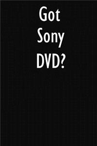 Got Sony DVD?