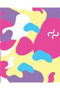 Abstract Paperback Notebook