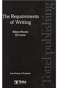 The the Requirements of Writing