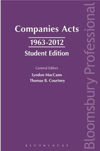 Companies Acts 1963-2012: Student Edition