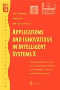 Applications and Innovations in Intelligent Systems X