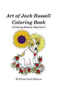 Art of Jack Russell Coloring Book