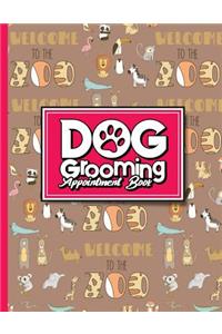 Dog Grooming Appointment Book