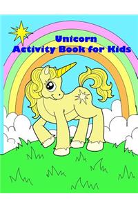 Unicorn Activity Book For Kids