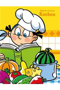 Malbuch rund ums Kochen 1