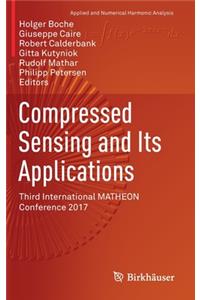 Compressed Sensing and Its Applications