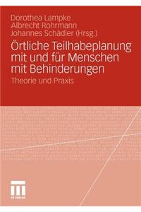 Örtliche Teilhabeplanung mit und für Menschen mit Behinderungen