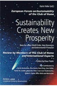 Sustainability Creates New Prosperity