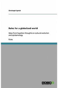 Rules for a globalised world