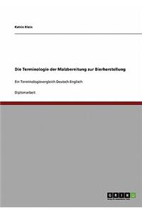Die Terminologie der Malzbereitung zur Bierherstellung