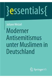 Moderner Antisemitismus Unter Muslimen in Deutschland