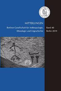 Mitteilungen Der Berliner Gesellschaft Fur Anthropologie, Ethnologie Und Urgeschichte