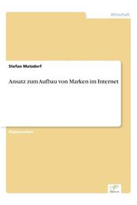 Ansatz zum Aufbau von Marken im Internet