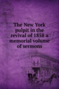 THE NEW YORK PULPIT IN THE REVIVAL OF 1