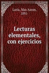 Lecturas elementales, con ejercicios