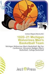 1920-21 Michigan Wolverines Men's Basketball Team