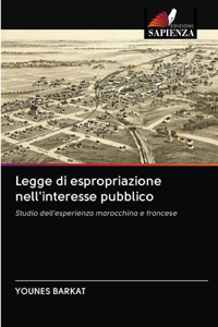 Legge di espropriazione nell'interesse pubblico