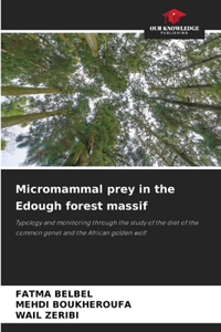 Micromammal prey in the Edough forest massif