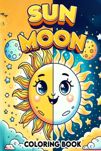 Sun Moon Coloring Book