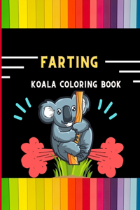 Farting koala coloring book