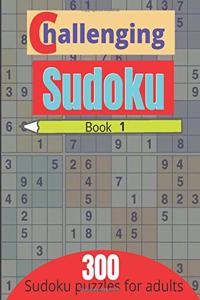Challenging sudoku book 1
