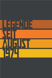 Legende seit August 1974