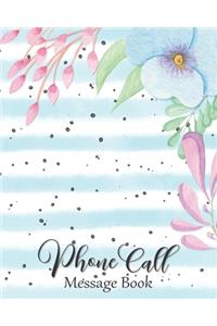 Phone Call Message Book