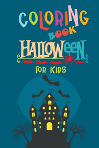 Halloween coloring book for kids