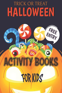 Trick or Treat! Activity Books for Kids
