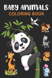 Baby Animals Coloring Book