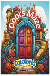 Doors Maze Coloring book