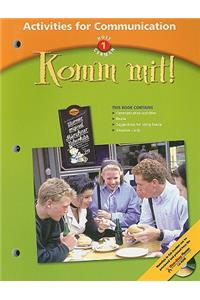 Komm Mit!: Activities for Communication Level 1