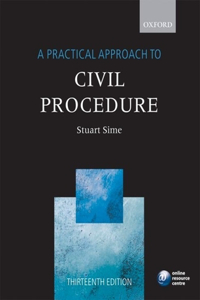 A Practical Approach to Civil Procedure