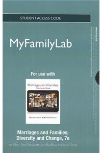 NEW MyLab Family without Pearson eText -- Standalone Access Card -- for Marriages and Families