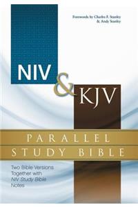 NIV, KJV, Parallel Study Bible, Hardcover