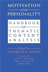Motivation and Personality: Handbook of Thematic Content Analysis