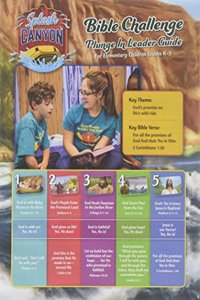 Plunge in Bible Challenge Guide (CD) - Vbs 2018 Plunge in Bible Challenge Guide (CD) - Vbs 2018 (Splash Canyon - Gods Promise on Lifes Wild Ride)
