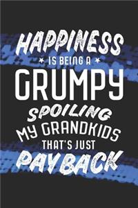 Happiness Is Being A Grumpy Spoiling My Grandkids That's Just Payback