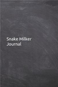 Snake Milker Journal