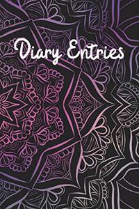 Diary Entries