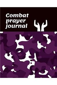 Combat Prayer Journal