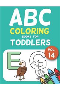 ABC Coloring Books for Toddlers Vol.14